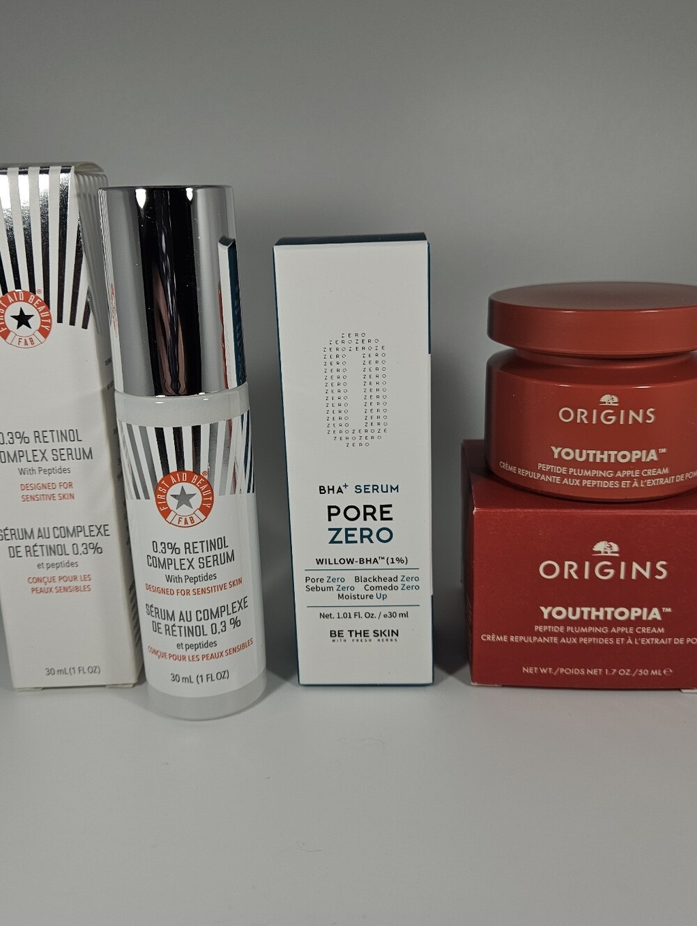 Pore and Plumping Lot (3 FULL-SIZES + 1 FREE MYSTERY FULL-SIZE)